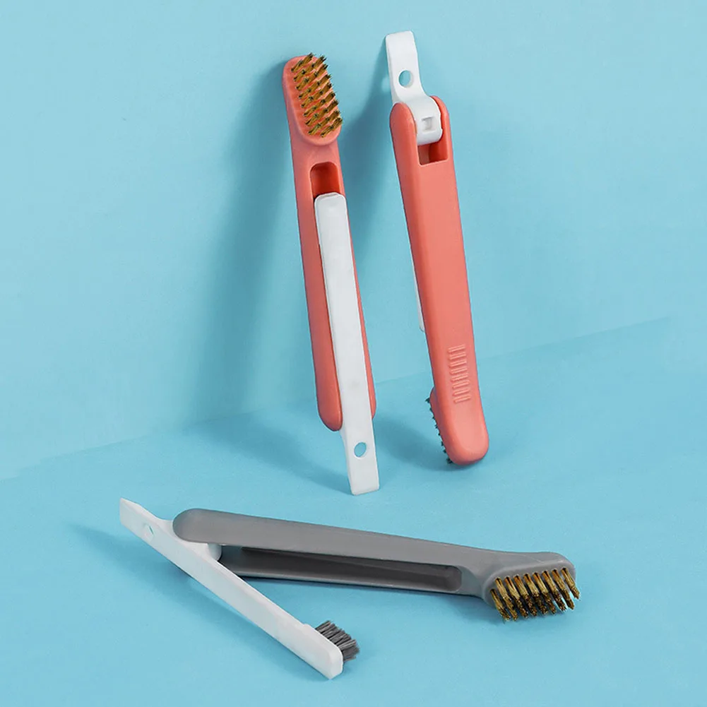 

Mini Double-end Wire Polishing Brush Wire Cleaning Rust Brush Auto Gas Stove Accessories Pipe Cleaning Detail Rust Brush Tool