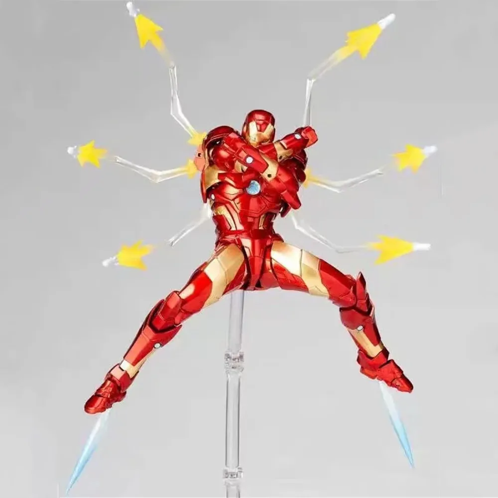 

Marvel Anime Figures Ironman MK37 MK85 Pepper Potts Action Toys Figurine PVC Super Model Iron Man Collector Doll Toy Brinquedos