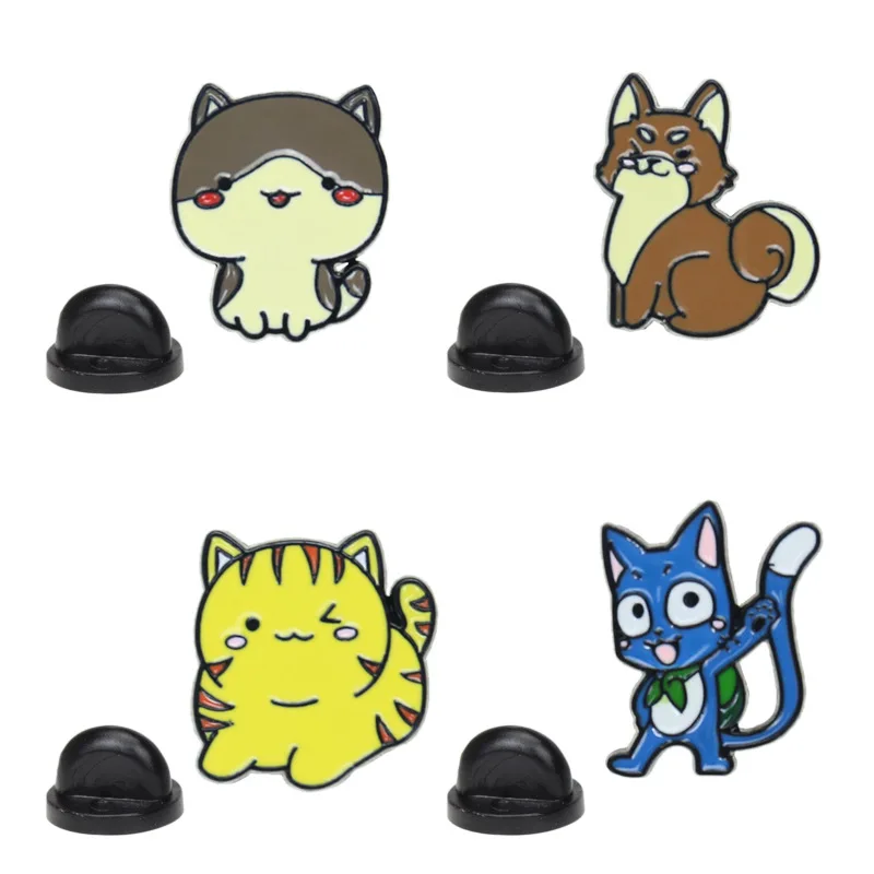 

Women's Brooch Lapel Pins Badges For Backpack Enamel Pin Brooches Cute Badges For Clothes Metal Cat Badges Brooches For Women