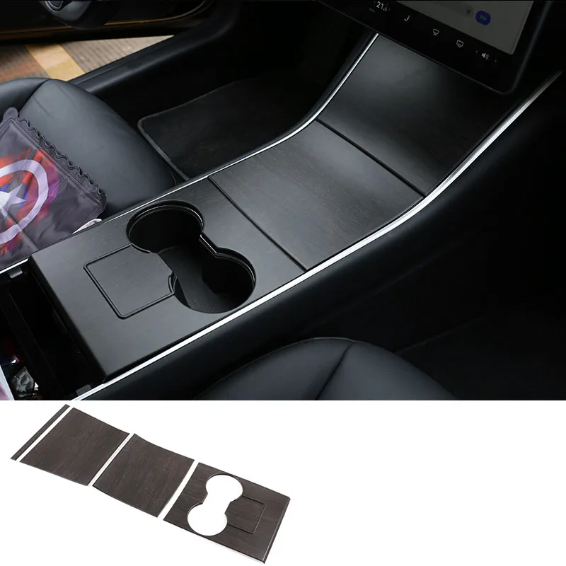 

Панель центральной консоли из углеродного волокна для Tesla Model 3 декоративная крышка интерьер Аксессуары для модификации против царапин