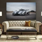 Современные картины Koenigsegg Agera RSR Supercars настенная Картина на холсте плакаты и принты для декора гостиной