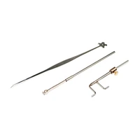 violin luthier tools sound post gauge measurer retriever clip set violin parts accessories silvery