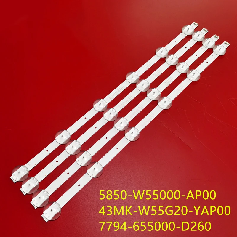 

Original led backlight strip for Sky worth 55M9 55G20 5850-W55000-AP00 43MK-W55G20 YAP00