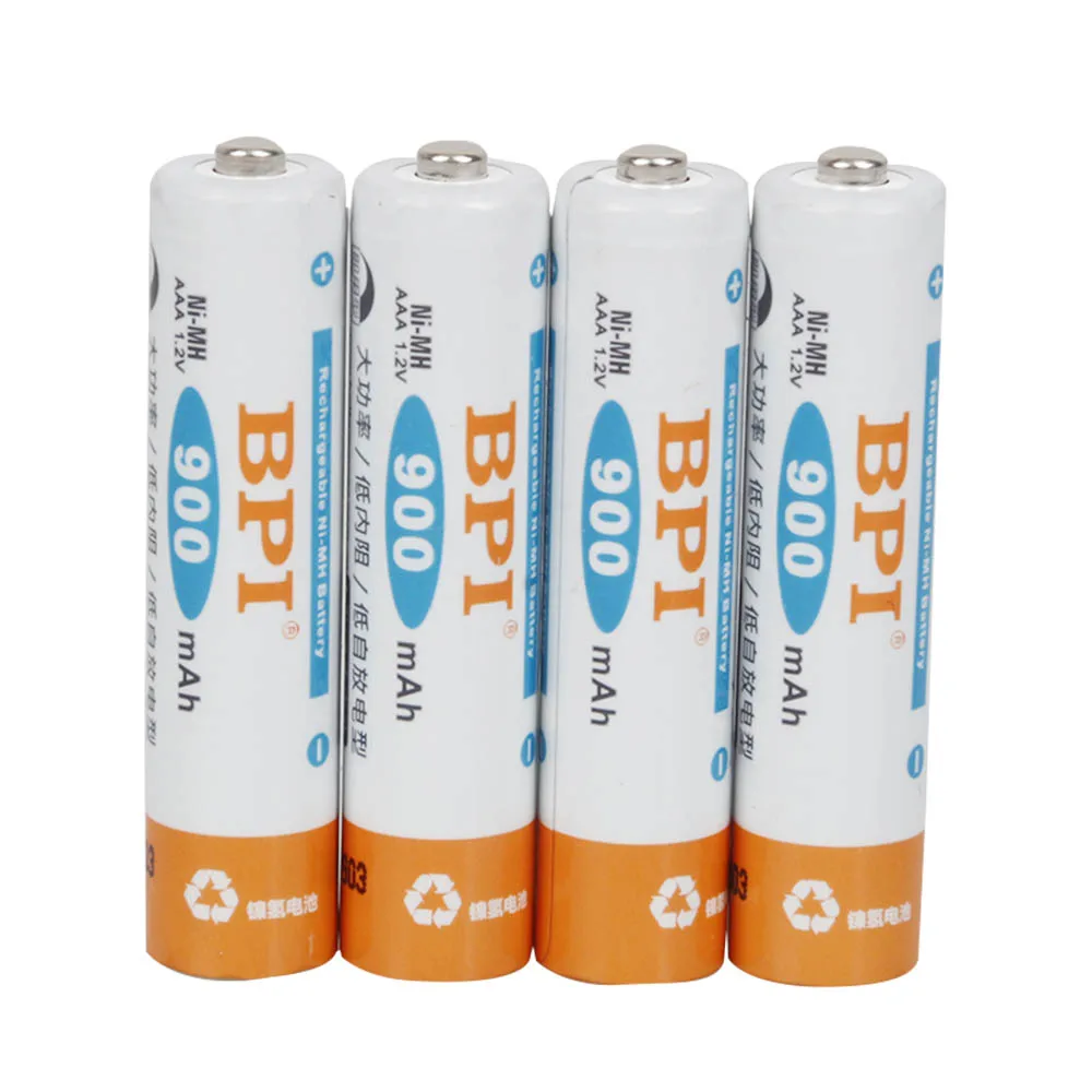 Никель металл гидридные аккумуляторные батареи NiMH 900mAh AAA 1 2 V 2100mAh|Перезаряжаемые