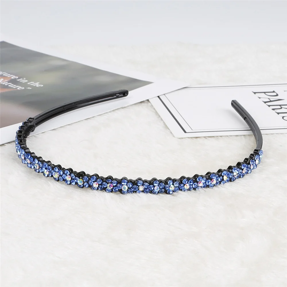 Противоскользящая повязка для волос в Корейском стиле с цветком сливы