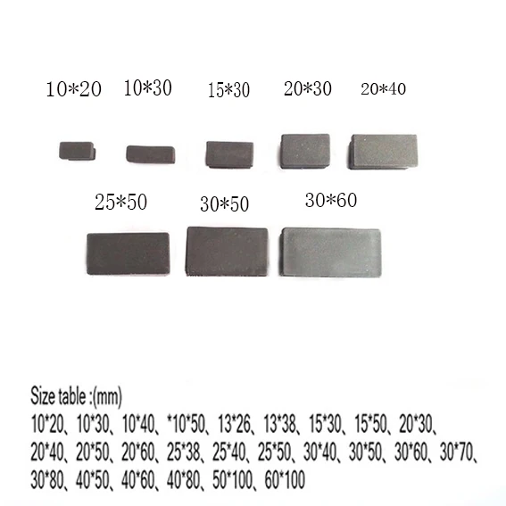 1 # продолговатая зернистая вставка наконечник прямоугольная Накладка для стола