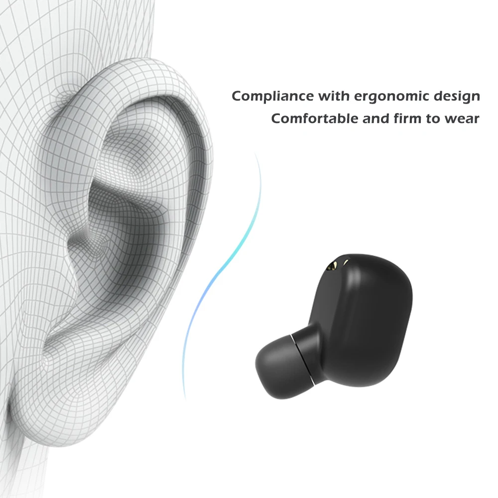 Настоящие беспроводные наушники Bluetooth 5 0 + EDR TWS музыкальные наушники-вкладыши
