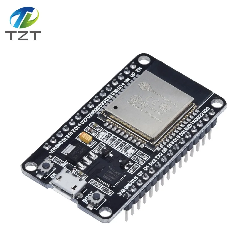 ESP-32S ESP-WROOM-32 ESP32 ESP-32 Bluetooth и wifi двухъядерный процессор с низким энергопотреблением MCU ESP-32