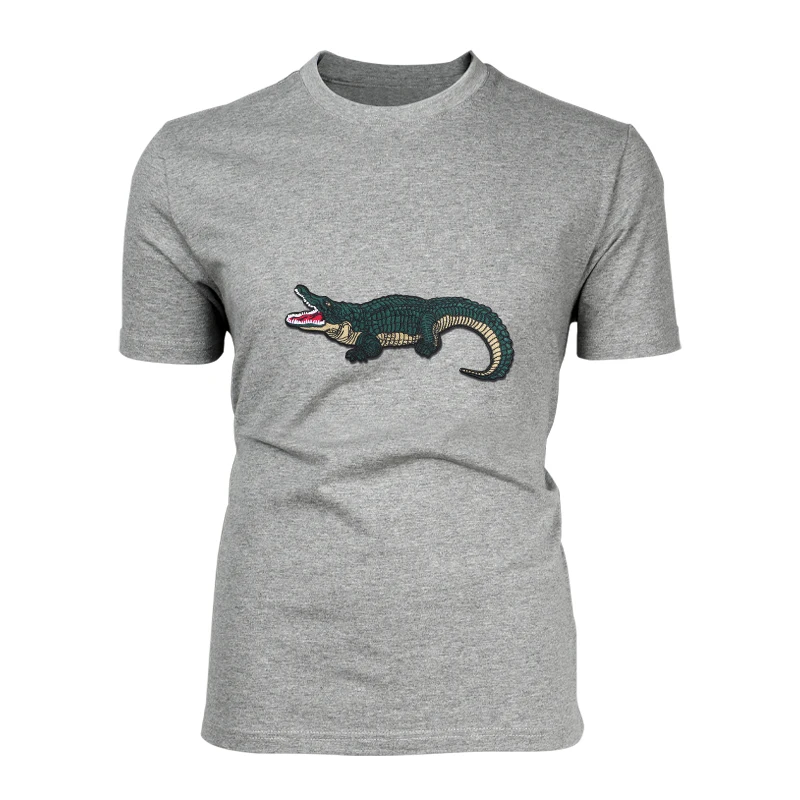 2020 мужская летняя футболка с круглым вырезом 100% хлопок дышащий материал короткий