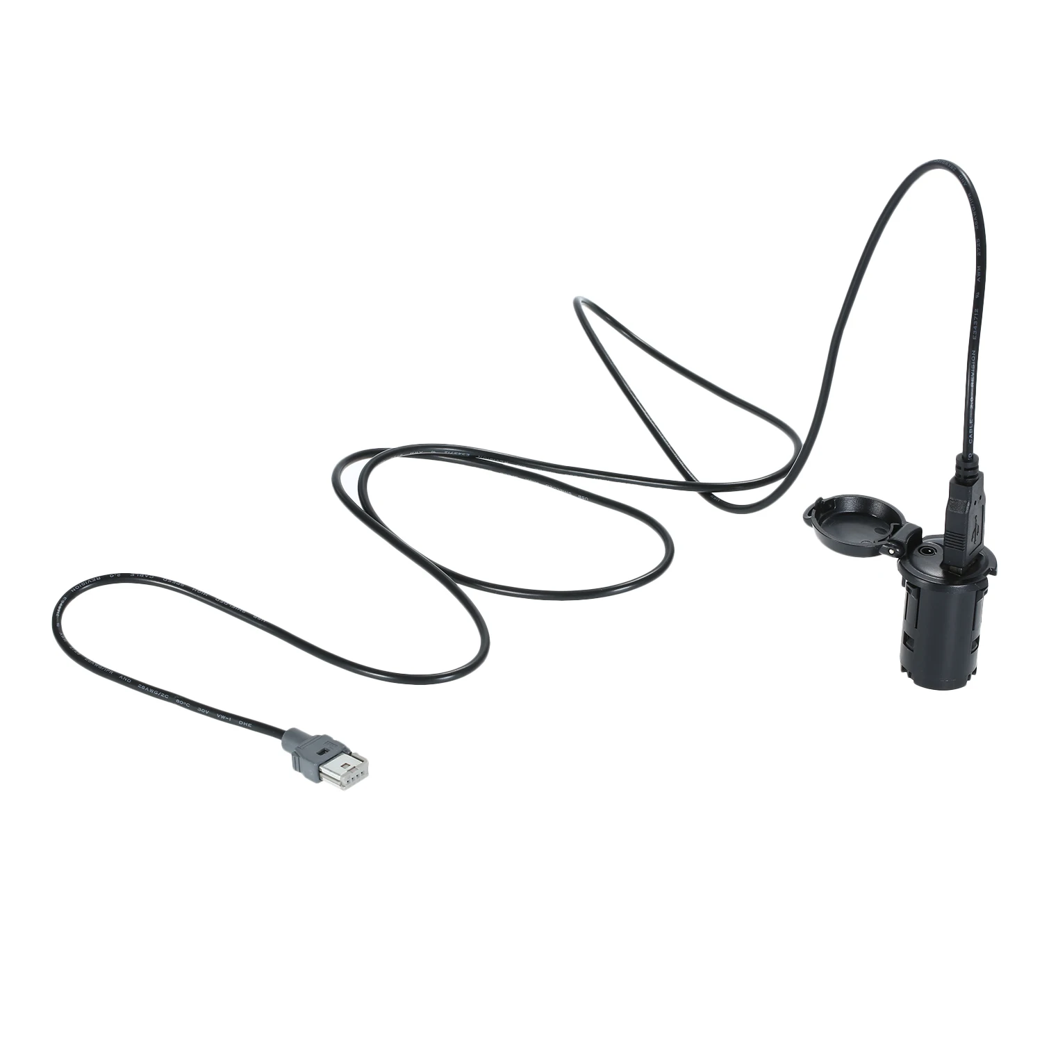 Автомобильный AUX аудио адаптер USB переключатель панель стерео Сменный кабель для