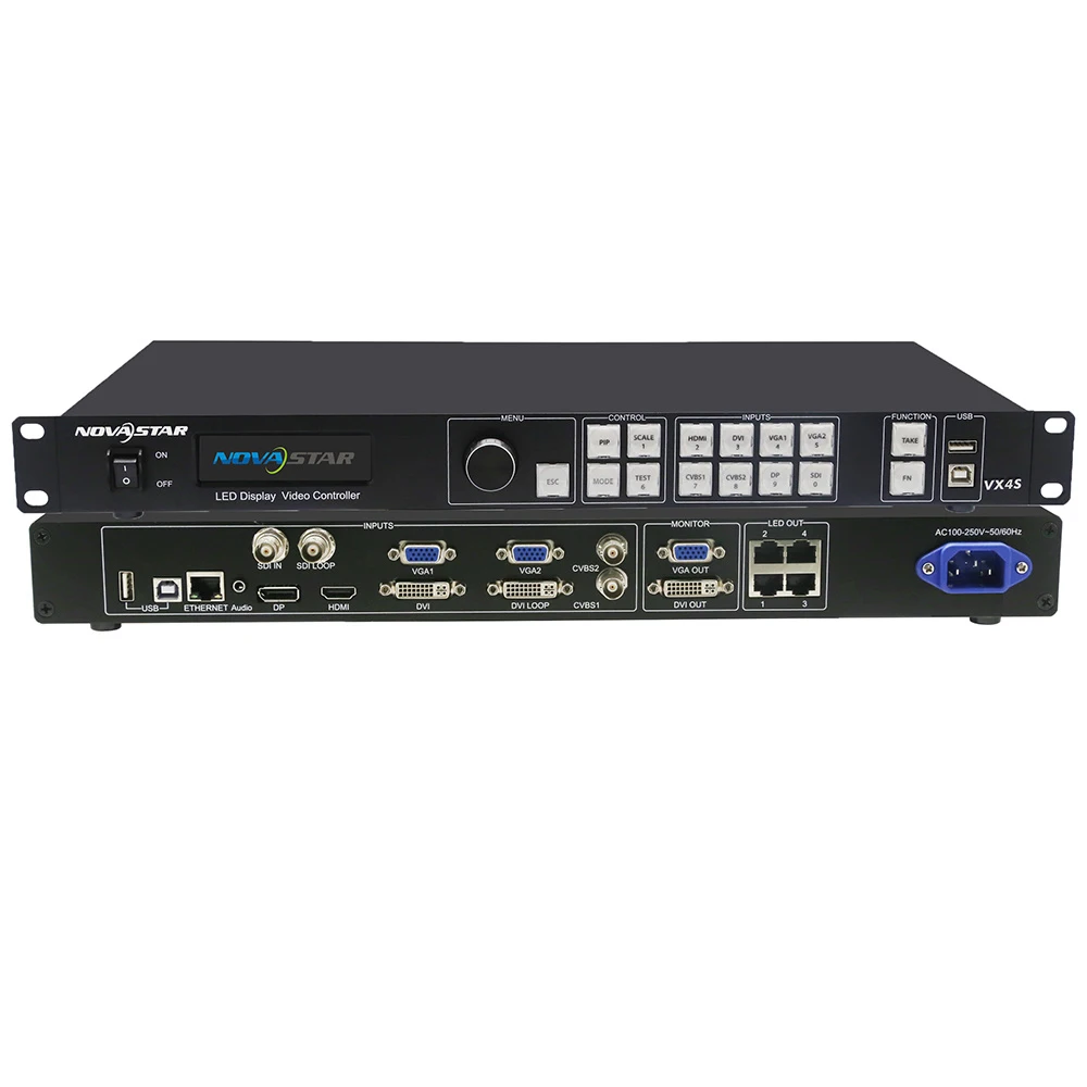 NovaStar VX4S видеопроцессор два в одном 2K карта отправителя для арендного