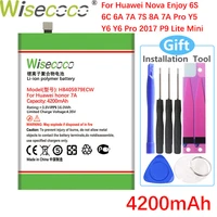 wisecoco 4200mah hb405979ecw battery for huawei honor 7a 7s nova caz al10 tl00 can l01 can l02 l12 enjoy 6s honor 6c y5 phone