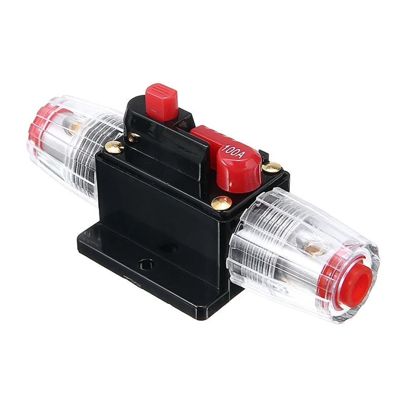 Прерыватель цепи усилителя звука для автомобиля грузовика 100 А 12 В держатель