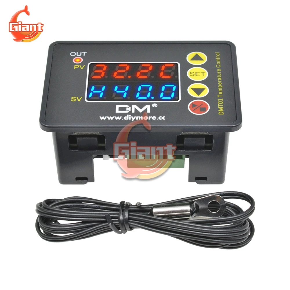 DMT01 температурный контроллер цифровой термостат Fo инкубатор охлаждающий