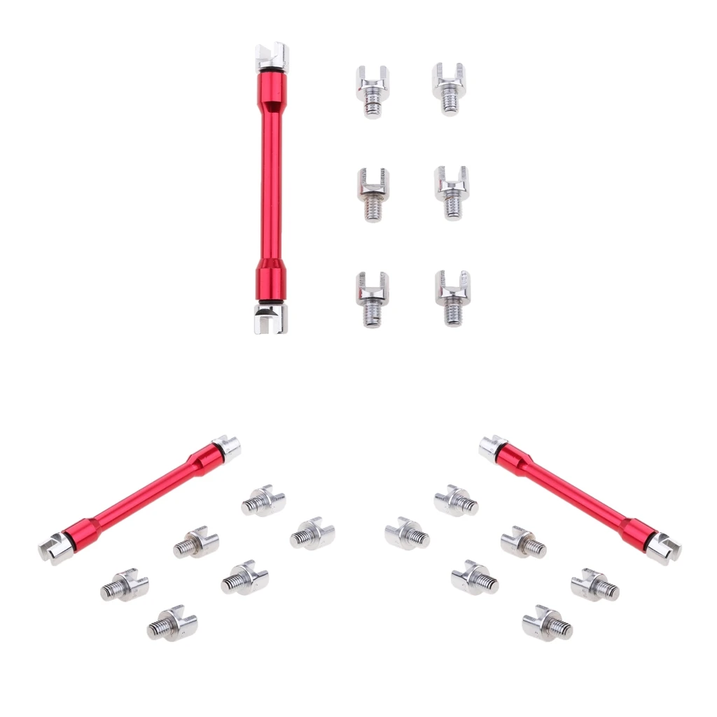 3 шт. красный спицевой ключ набор инструментов для мотоцикла 5 4 6 8 мм| |