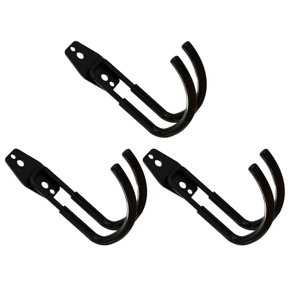 

3pcs Multi-function Tool Hook Round Metal Wire Storage Hooks Wall Organizer