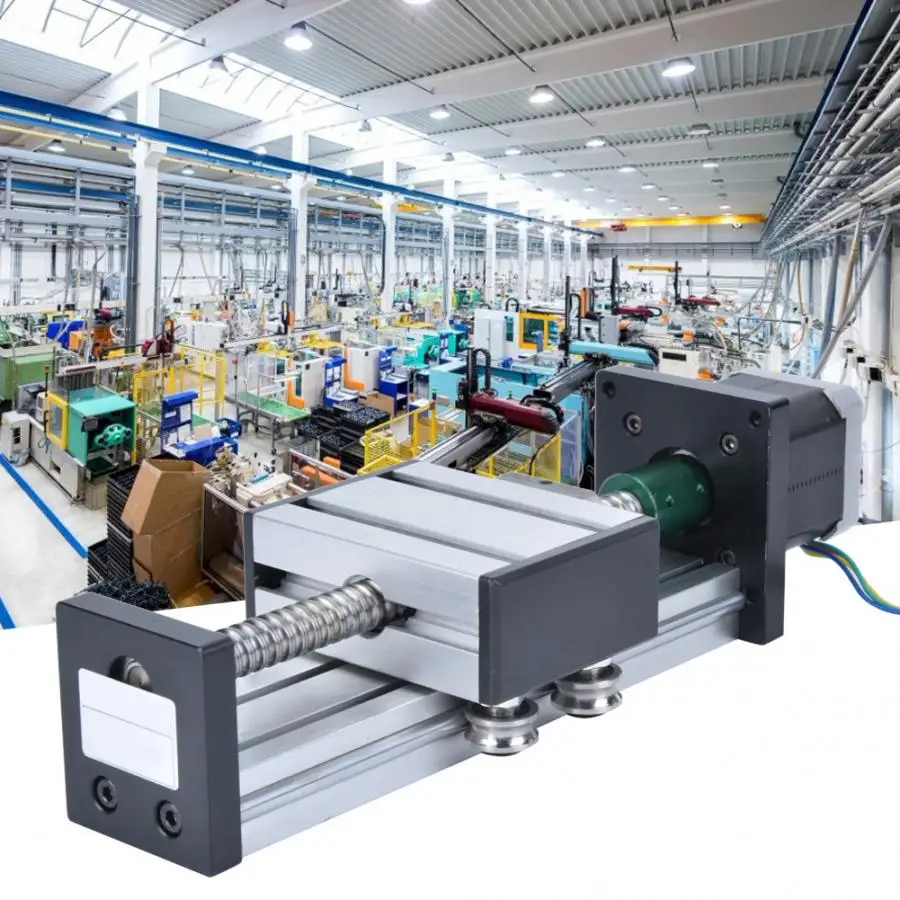 Шариковый винт линейная направляющая с одним валом сценический ход 300 мм 57