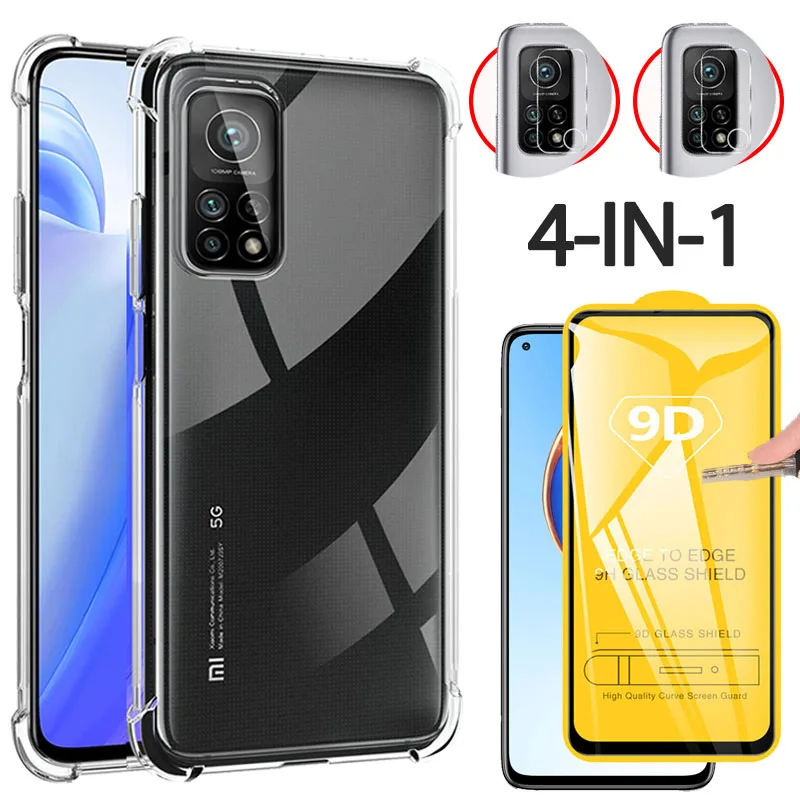 

10T чехол, Clear Case Redmi Note 9 10 T Pro Back Cover redmi 9s note 9pro 10T Silicone Mi 10T Airbag Cases Mi10T lite 10 T Pro