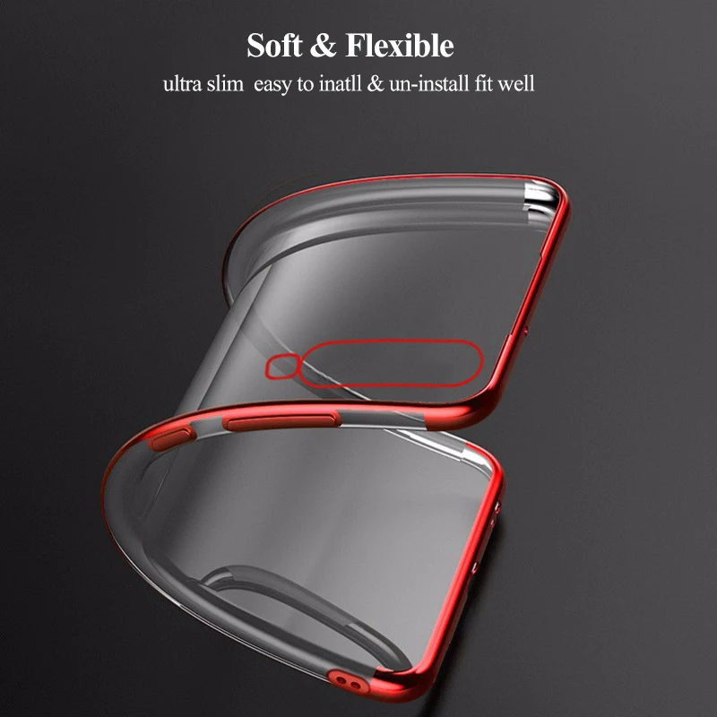 For XIAOMI MI 9T Pro Redmi K20 phone Case 3D Laser plating Soft Clear Transparent Back Cover Shockproof |