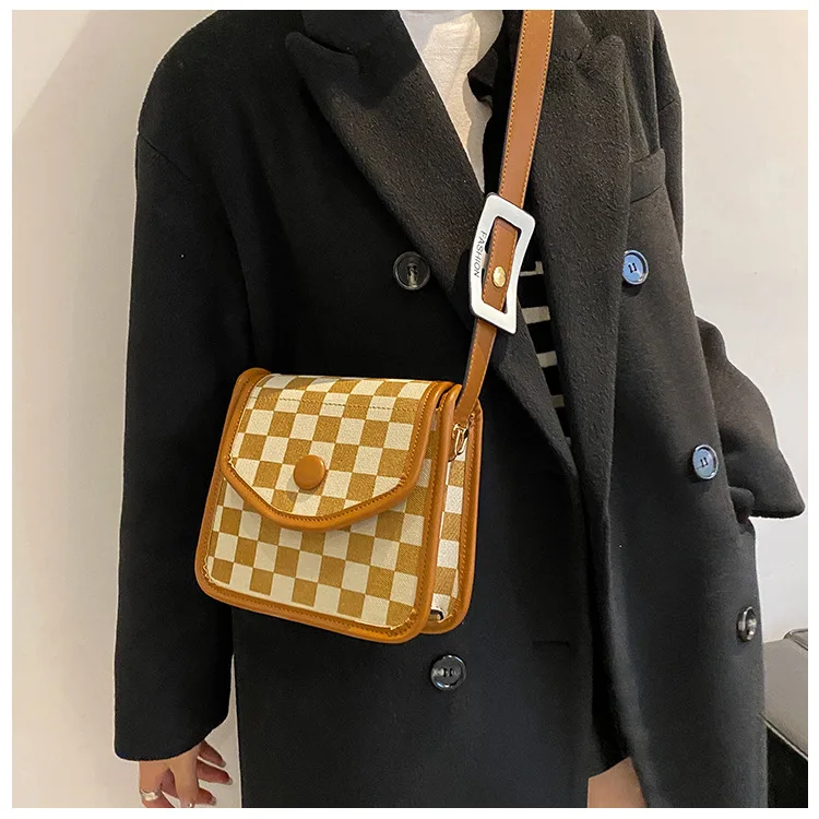 Повседневная модная женская сумка через плечо с отстрочкой женские сумки узором