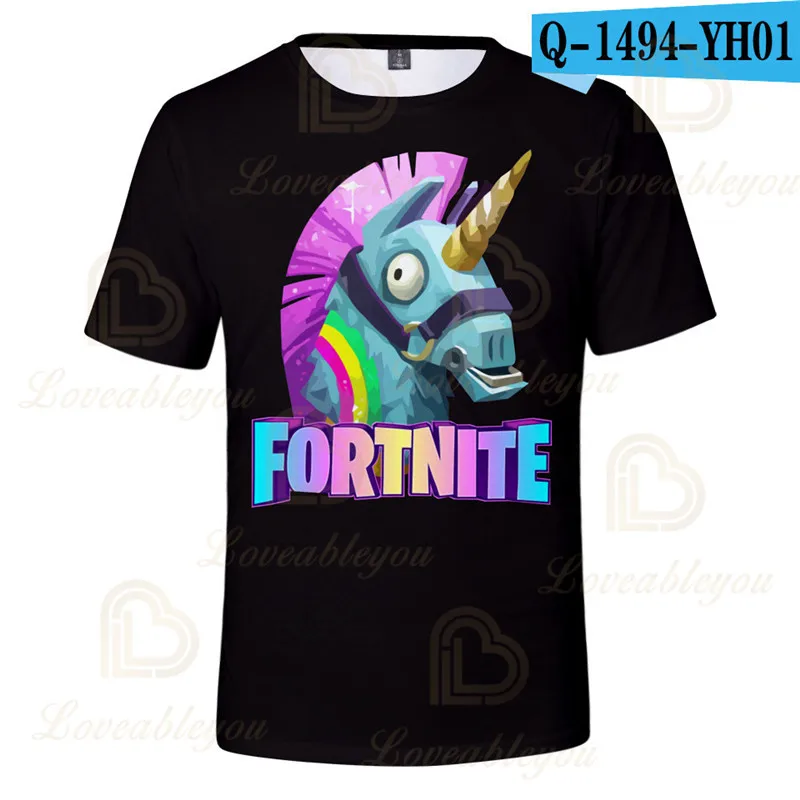 Детская футболка Fortnite с изображением победы героев 3d для мальчиков и девочек