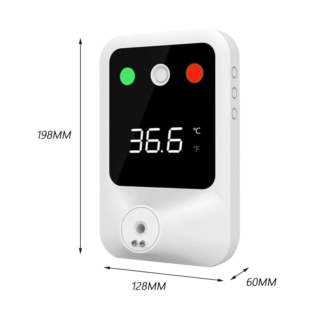 Настенный термометр для лба Бесконтактный инфракрасный цифровой Senor