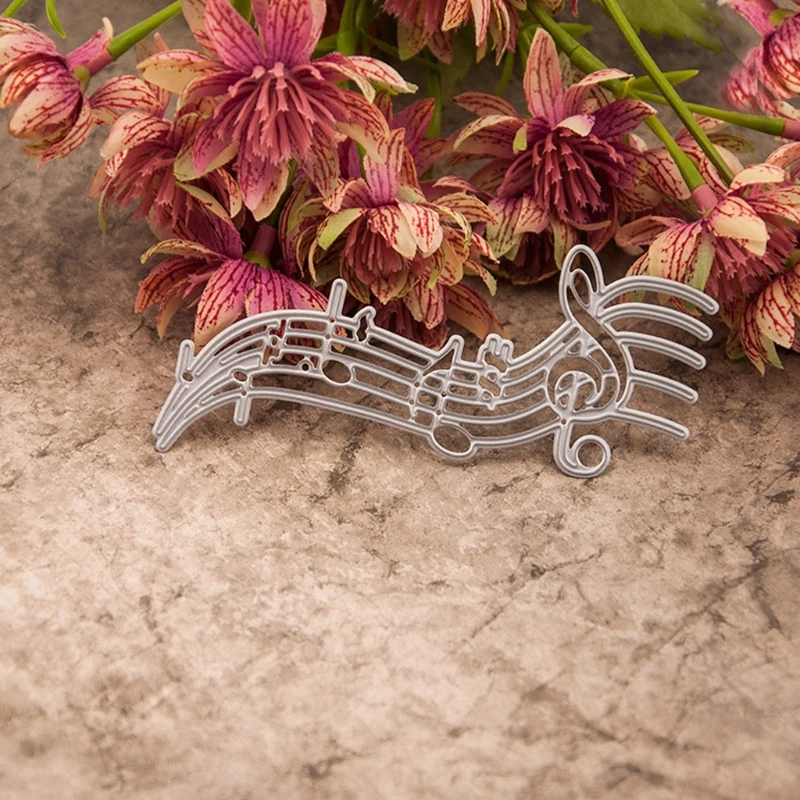 

Musical Notes Cutting Dies Stencil DIY Scrapbooking Embossing Album Paper Craft 57BB