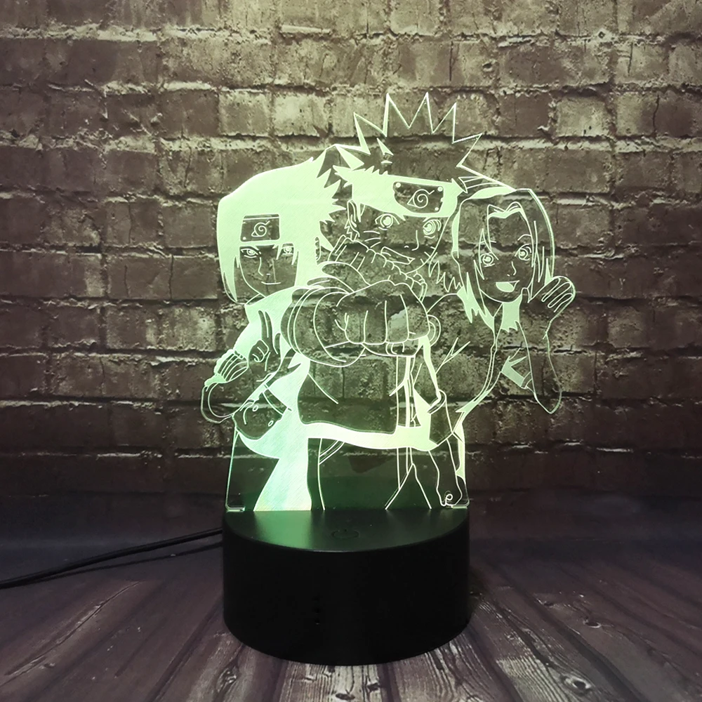 Япония Горячая Мультфильм Аниме Харуно Сакура Саске ааруто 3D фигурка