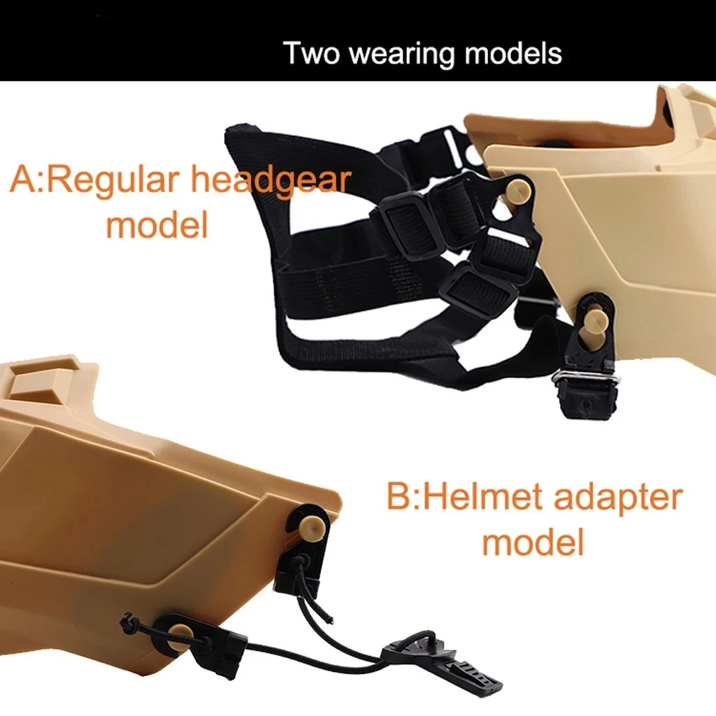 

Outdoor Face Mask Respirator Mask Windproof Dustproof Goggle Skiing Cycling Adjustable Safety Face Masks Adult Breathable Masque