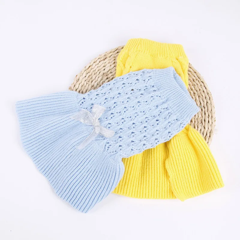 Свитер для собаки домашних животных собак кошек шерстяное платье одежда щенок