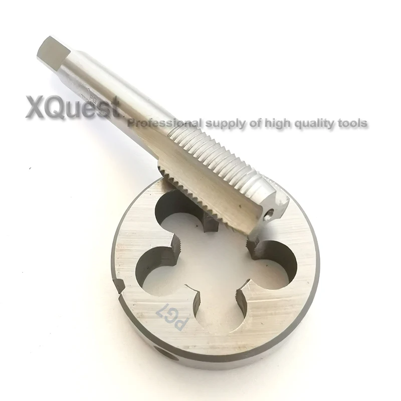 XQuest 2 шт. трубный трубопровод резьба винтовой кран и набор штампов PG7 PG9 PG11 газовые