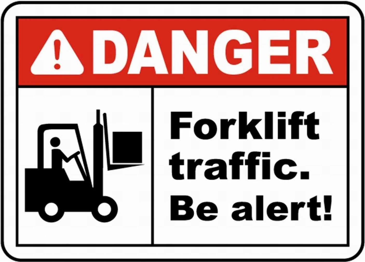 

Forklift Traffic Be Alert Retro tin sign nostalgic ornament metal poster garage art deco bar cafe shop