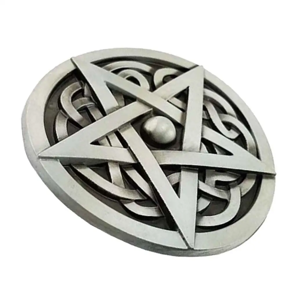 

Zinc Alloy Belt Buckle Novelty Western Hexagram Fashion Clothing Jeans Jewelry for Boys Mens
