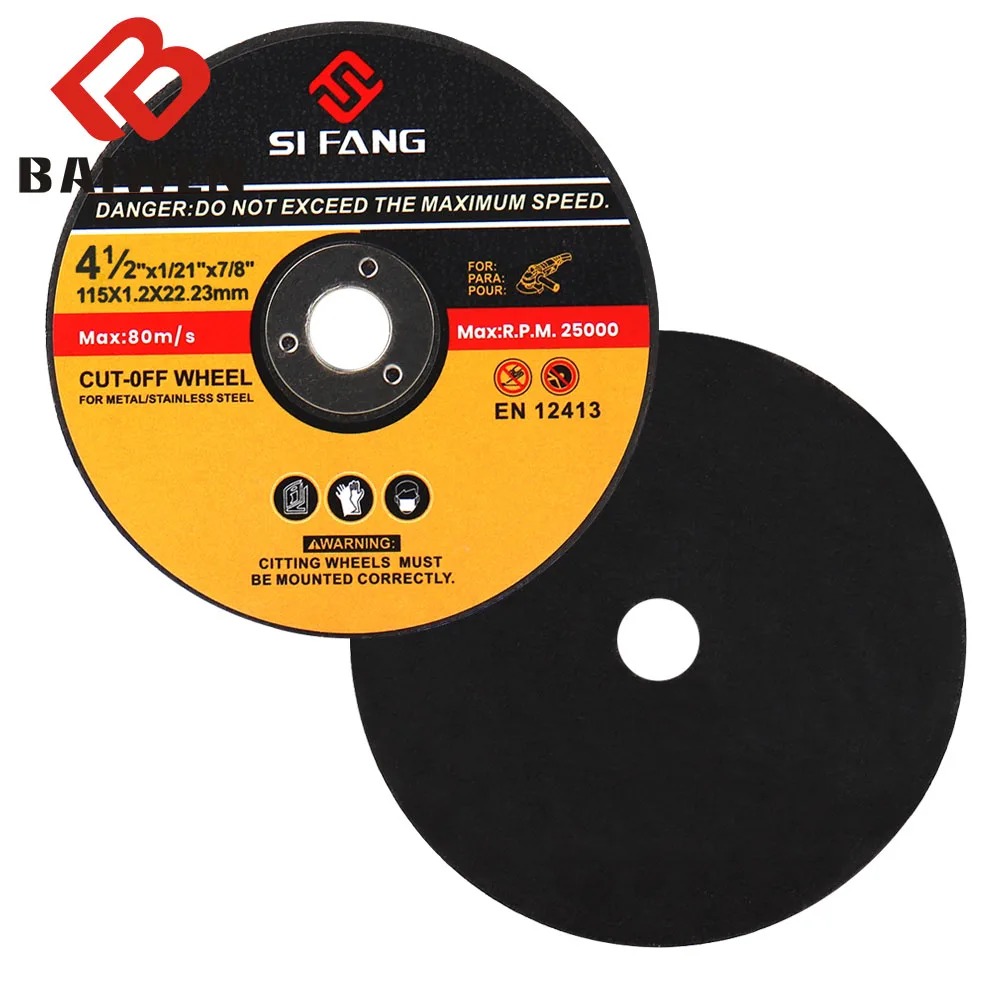 

Metal Stainless Steel Cut Off Wheels Cutting Discs 4.5Inch Resin Fiber Circular Dremel Saw Blades Hand Power Tools Accessories