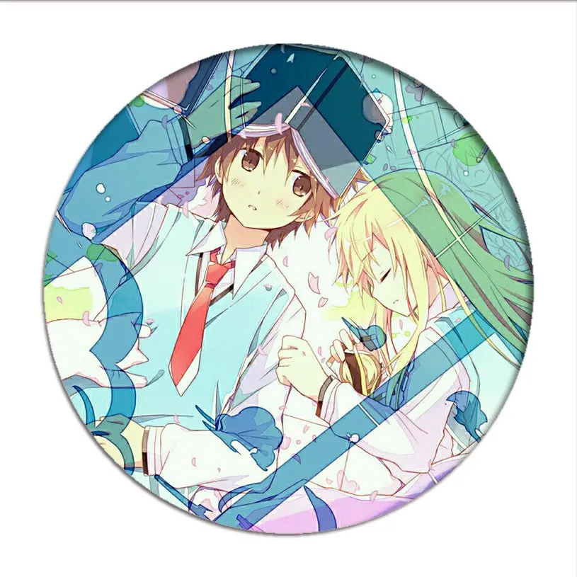 Женская Брошь в виде знака Сакура я без домашнего питомца| |