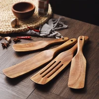 muso wood kitchenware cooking utensils set wooden spatula heat resistant kitchen tool non stick cookware for home and kitche