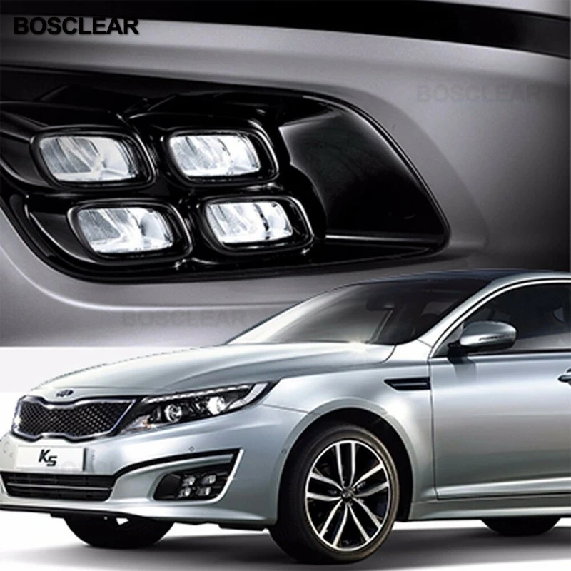 Стайлинг автомобиля светодиодные дневные ходовые огни DRL Противотуманные фары