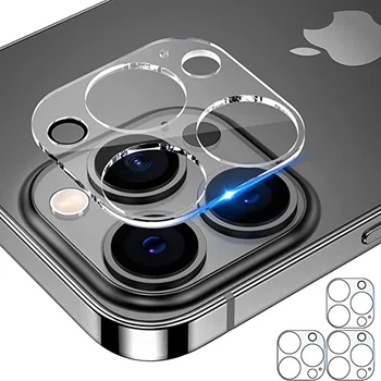 3PCS Camera Lens Protection For iPhone 12 13 14 Pro Max Lens Screen Protector 3D Full Tempered Glass For 11 ProXS MAX Camera 6