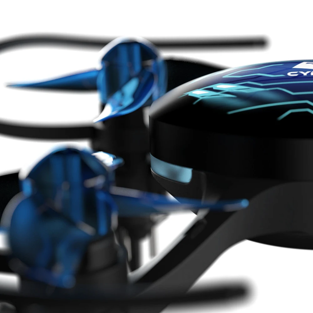 Easy Toy CYBER-REX Thrillmotion Mini RTF Дрон RC Nano Quadcopter высота удержания/360 откидной/Безголовый
