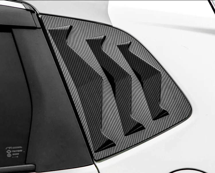 Задний спойлер из АБС-углеродного волокна боковая крышка отделка автомобильная
