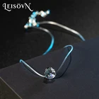 Женское полупрозрачное ожерелье из лески с подвеской, 6 когтей