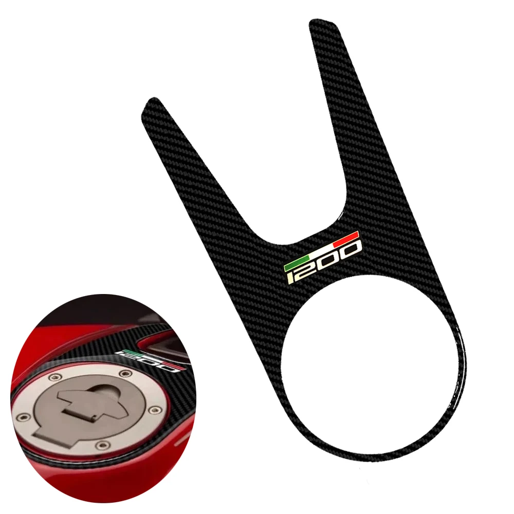 Защитная накладка на бак для мотоцикла Ducati Monster 696 796 821 1100 1200 420el 3D Carbon-look |