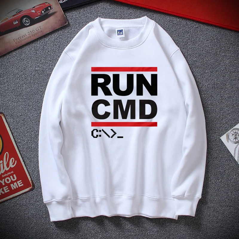 Новая зимняя уличная одежда для бега CMD компьютерный программист толстовки