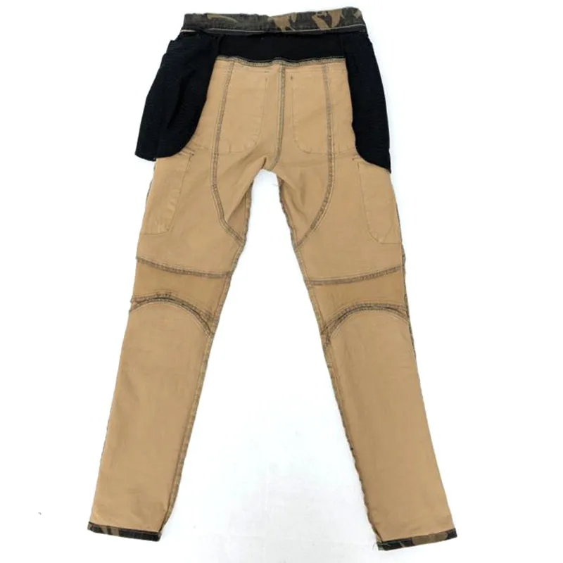 Мотоциклетные джинсы камуфляжные мужские брюки стандартная версия штаны для