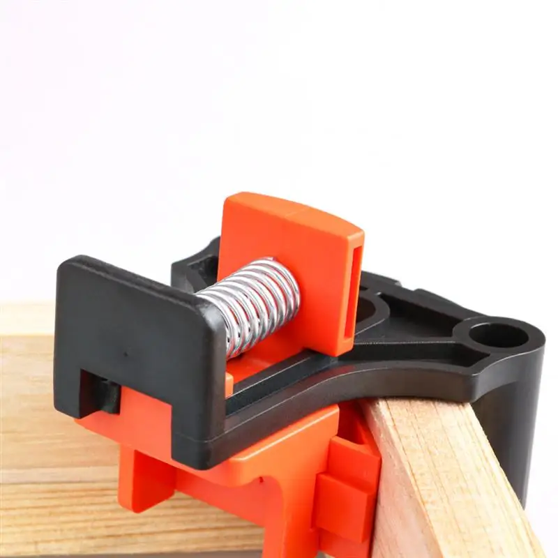 

4pcs Multifunction 90 degree Right Angle Clip Picture Frame Corner Clamp 100MM Mitre Clamps Corner Holder Woodworking tool