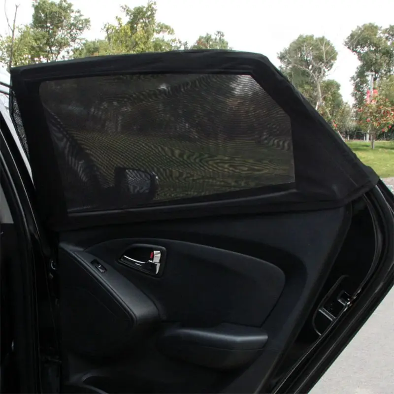 

Block mosquitoes Sun Shade Sox Universal Fit Baby Rear Large Car Side Window Sun Shades Travel for Car, 1 pair