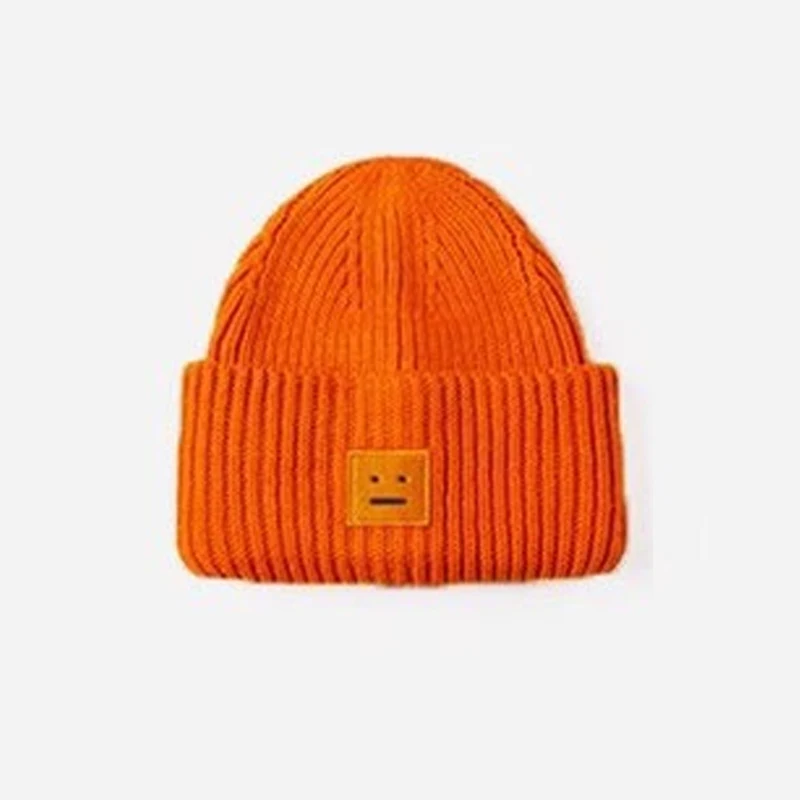 

Winter Hats For Women Beanie Hat Rabbit fur Woman Hat Winter Beanies for Ladies Knitted Hat Cashmere Autumn Solid Bonnet