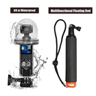 60 м водонепроницаемый чехол для Dji Osmo Pocket, защитный чехол для дайвинга + плавающий монопод для Osmo Pocket, аксессуары для камеры