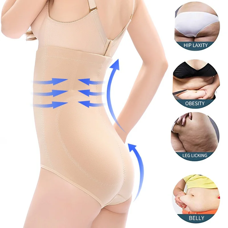 

Women Body Shaping Underwear High-waist Hip-up Abdomen Panties Corrective Underwear Lingerie Corset Briefs