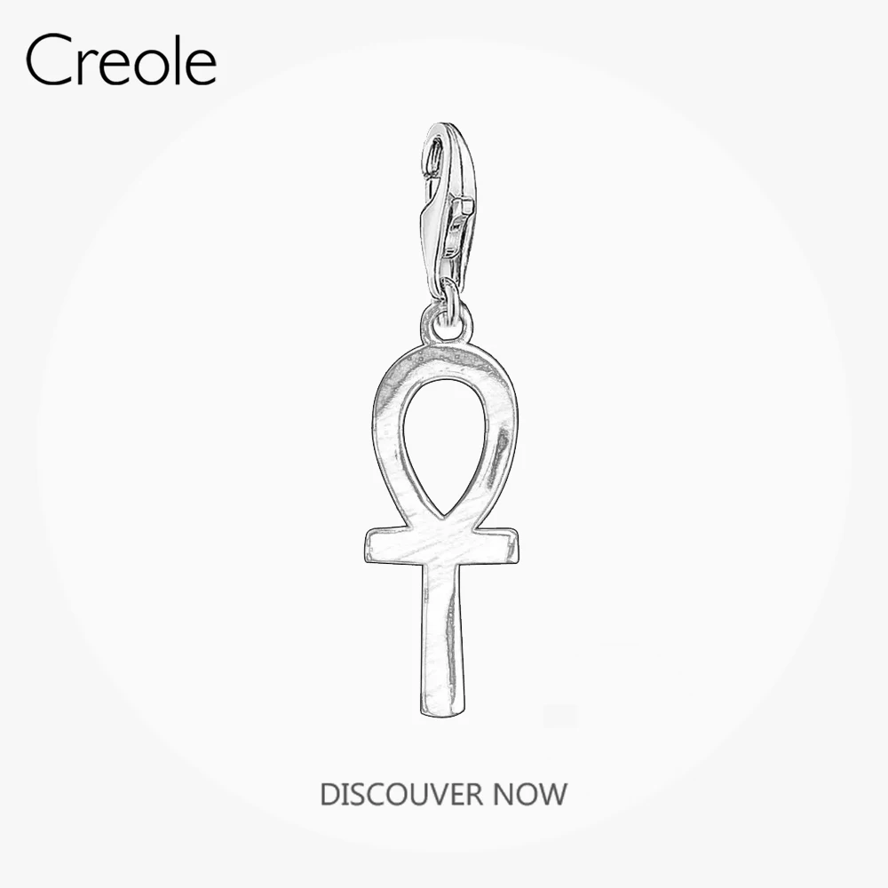 Шарм-подвеска женский из серебра 2018 пробы крест жизни 925 | Украшения и аксессуары